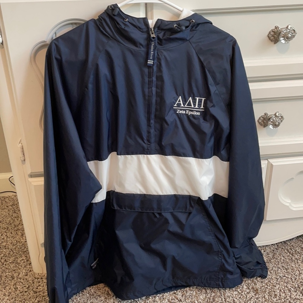 Alpha Delta Pi rain jacket